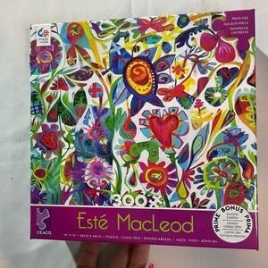 Ceaco Este MacLeod Flower Heart 300 Piece Jigsaw Puzzle